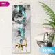 Картина по номерам Molly 35x90 см цветной холст Панно Ввысь (25 цветов)