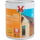 Антисептик для дерева V33 Wax Protection полуглянцевый цвет калужница 2.5 л