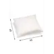 Подушка Lizzy home SPND45, 45x45 см, искусственный пух