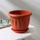 Горшок цветочный 4421656 Idea 18 см 2 л пластик коричневый