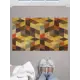 Коврик грязезащитный Joyarty door_29028 45x75 см войлок