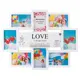 Мультирамка из 8 фото 10x15 BG-2510-белый Love