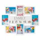 Мультирамка из 8 фото 10x15 BG-2511-белый с золотым Family