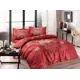Комплект постельного белья Tac SATEN 3254-64176, евро, сатин цвет красный