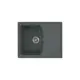 Врезная мойка Greenstone 60x50x20 см литьевой мрамор цвет антрацит GRS-17K-343