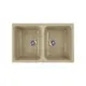 Врезная мойка Greenstone 78.50x49.50x20 см литьевой мрамор цвет терракот GRS-15-307