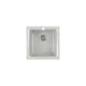 Врезная мойка Greenstone 41.50x41.50x20 см литьевой мрамор цвет серый GRS-42-310
