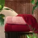 Набор из 2 полотенец Marrakesh 70x130 см цвет темно-алый ледяная роза