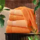 Набор из 4 полотенец Marrakesh 50x80 см цвет персиковый кораллово-оранжевый