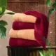 Набор из 4 полотенец Marrakesh 70x130 см цвет темно-алый персиковый