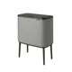 Мусорный бак Brabantia Bo 127243 34л серый