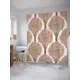 Шторка для ванной комнаты JoyArty sc_32936 200x180см цвет коричневый