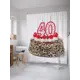 Шторка для ванной комнаты JoyArty sc_33148 200x180см цвет коричневый