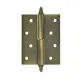 Петли дверные разъемные Нора-М 610-4 14446 правые, 100x75x2.5 мм, 2 шт, цвет матовая бронза