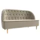 Диван-кушетка Лига Диванов Амиса 144x82x65 см микровельвет цвет бежевый