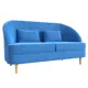 Диван-кушетка Лига Диванов Атико 146x83x67 см велюр цвет голубой