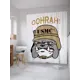Шторка для ванной комнаты JoyArty sc_6151 200x180см цвет серый серебристый
