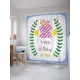 Шторка для ванной комнаты JoyArty sc_33238 200x180см цвет зеленый
