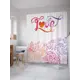Шторка для ванной комнаты JoyArty sc_3896 200x180см цвет серый серебристый