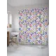 Шторка для ванной комнаты JoyArty sc_32231 200x180см цвет зеленый