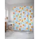 Шторка для ванной комнаты JoyArty sc_30956 200x180см цвет жёлтый золотой