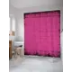 Шторка для ванной комнаты JoyArty sc_22124 200x180см цвет красный