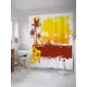 Шторка для ванной комнаты JoyArty sc_28086 200x180см цвет жёлтый золотой
