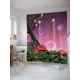 Шторка для ванной комнаты JoyArty sc_36858 200x180см цвет зеленый