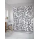 Шторка для ванной комнаты JoyArty sc_31488 200x180см цвет серый серебристый