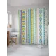 Шторка для ванной комнаты JoyArty sc_26721 200x180см цвет серый серебристый