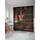 Шторка для ванной комнаты JoyArty sc_20303 200x180см цвет красный
