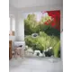 Шторка для ванной комнаты JoyArty sc_26313 200x180см цвет красный