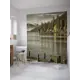 Шторка для ванной комнаты JoyArty sc_32722 200x180см цвет серый серебристый