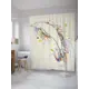 Шторка для ванной комнаты JoyArty sc_31966 200x180см цвет серый серебристый