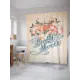 Шторка для ванной комнаты JoyArty sc_34488 200x180см цвет зеленый
