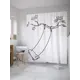 Шторка для ванной комнаты JoyArty sc_32478 200x180см цвет серый серебристый