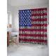 Шторка для ванной комнаты JoyArty sc_20729 200х180см цвет синий