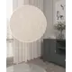 Тюль на шторной ленте Дождик 400x250 цвет бежевый