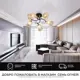 Люстра потолочная Семь огней SF3340/5C-BK-FGD-AM 5 ламп 15 м² цвет черный