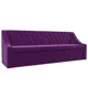 Диван Лига диванов Мерлин 203x87x65 см микровельвет цвет фиолетовый 101135