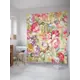 Шторка для ванной комнаты JoyArty sc_2724 200x180см цвет красный