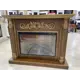 Каминокомплект Inter Flame Лорд (Темный Дуб с золотой патиной) с очагом Foton 21-33 LED FX QZ (IF-EF 06-33)