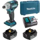 Шуруповерт аккумуляторный ударный бесщеточный Makita LXT DTS141RME, 18 В Li-Ion 2x4 Ач