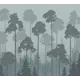 Фотообои флизелиновые Bartonwall 300x270 см Лес