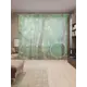 Тюль на шторной ленте Лесные дорожки 310х265 см рисунок природный цвет зеленый