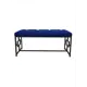 Пуф Bohemia home 46x99 см цвет черный BROOKLYN1PO.IR.99X46X45.SAV-3.BM
