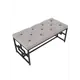 Пуф Bohemia home 46x99 см цвет черный BROOKLYN1PO.IR.99X46X45.BEV-3.BM