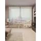 Тюль на шторной ленте Эйфелева башня уже рядом 310х265 см цвет коричневый