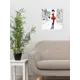 Картина на холсте Девушка в шляпе 30x30 см
