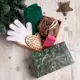 Подарочный набор новогодний новогодний новогодний "Счастья" полотенце 30х60 см